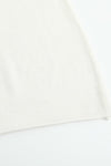 SWAYING/KNIT silk contrast fake two-piece long skirt SW24SS3B16 white PS80
